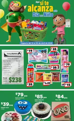 BODEGA AURRERA México Hasta 30 de Abril 2026