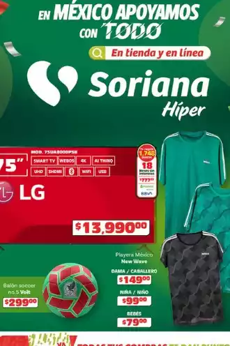Soriana Hiper Mexico Apoyamos 30 de Abril 2026