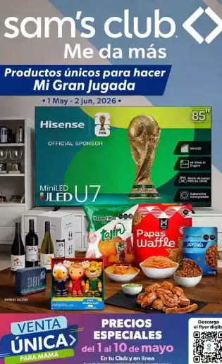 SAM'S CLUB Ofertas Hasta 30 de Mayo 2026