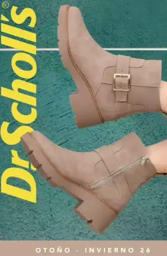 Dr Scholls México Andrea Otoño Invierno 2026