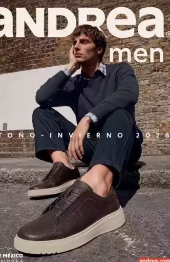 Catalogo Zapatos Andrea Hombre Otoño 2026