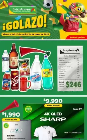 Catálogo Bodega Aurrera 24 de Mayo 2026 Ahorro