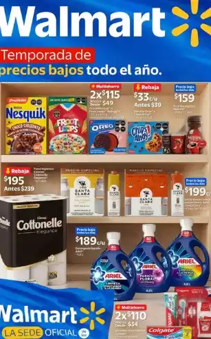 Catálogo WALMART Julio 2026 Precios Bajos