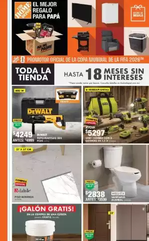 HOME DEPOT México Hasta 17 de Junio 2026
