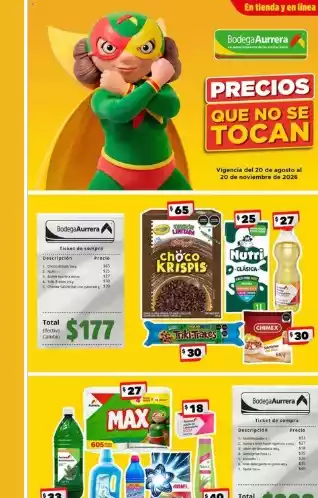 Catalogo Bodega Aurerra Hasta el 20 de Noviembre 2026