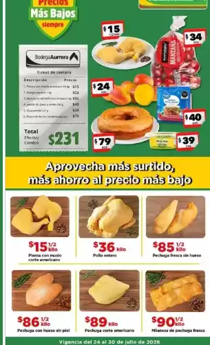 BODEGA AURRERA México > Hasta 30 de julio 2026