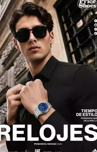 Catálogo Price Shoes Relojes primavera verano 2026