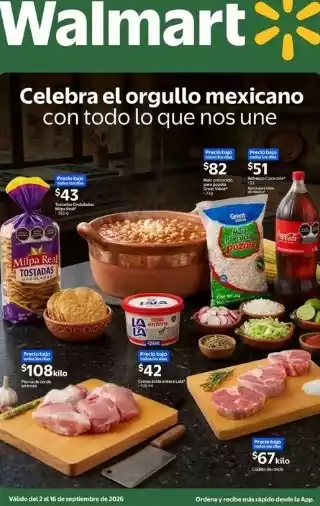 Catálogo WALMART México Hasta 16 de Septiembre 2026