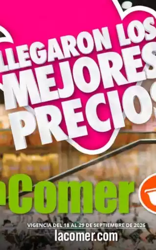 Catálogo LA COMER Hasta 29 de Septiembre 2026