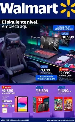 Catálogo WALMART México Hasta 30 de Septiembre 2026