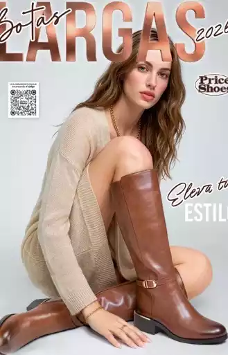 Catálogo Price Shoes Botas Largas Otoño Invierno 2026